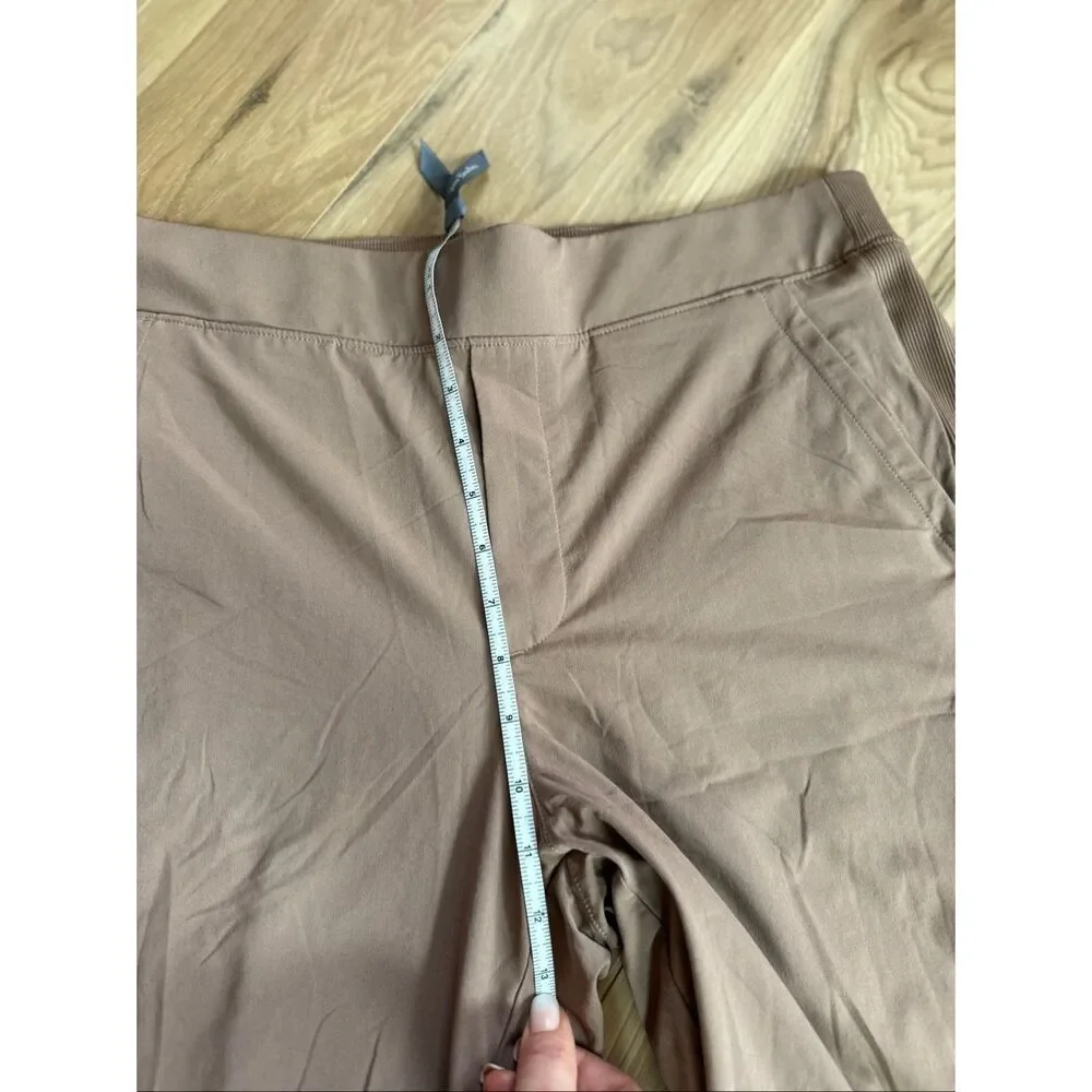 Athleta Brooklyn Mid Rise Ankle Pant Taupe Brown Size 14